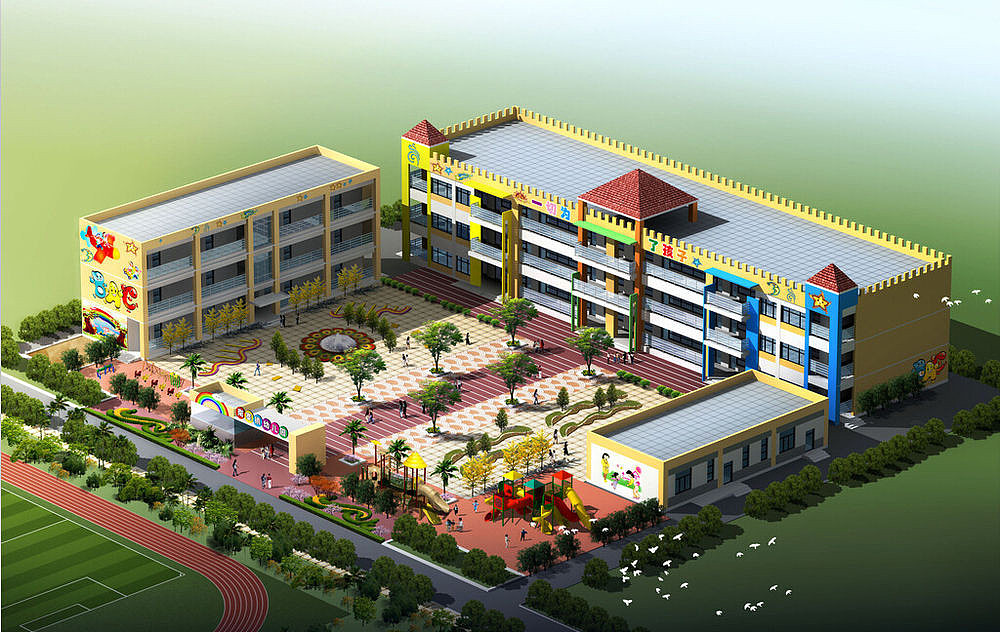 鄭州幼兒園設(shè)計(jì) 打造安全、啟發(fā)與成長(zhǎng)的兒童樂(lè)園